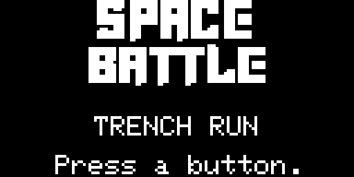 Space Battle - Trench Run — sstitle (WOR)