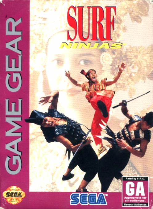 Surf Ninjas box art