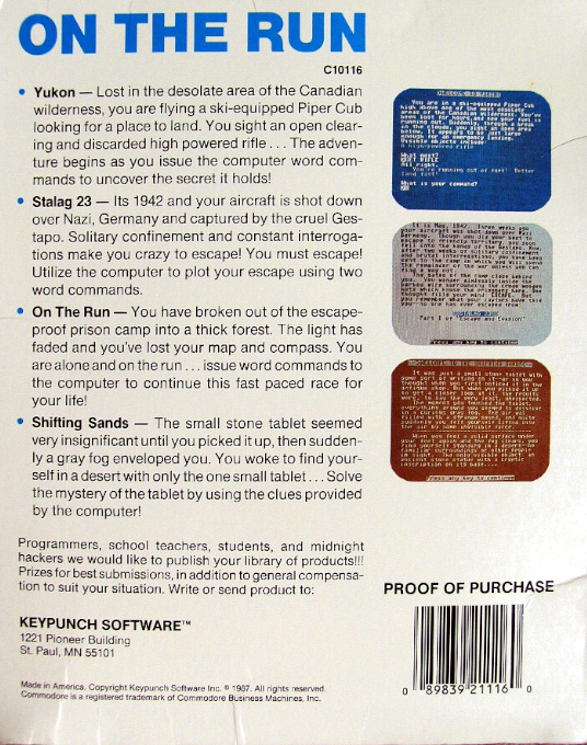 Shifting Sands — box-2D-back (US)
