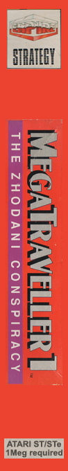 MegaTraveller 1 - The Zhodani Conspiracy — box-2D-side (FR)