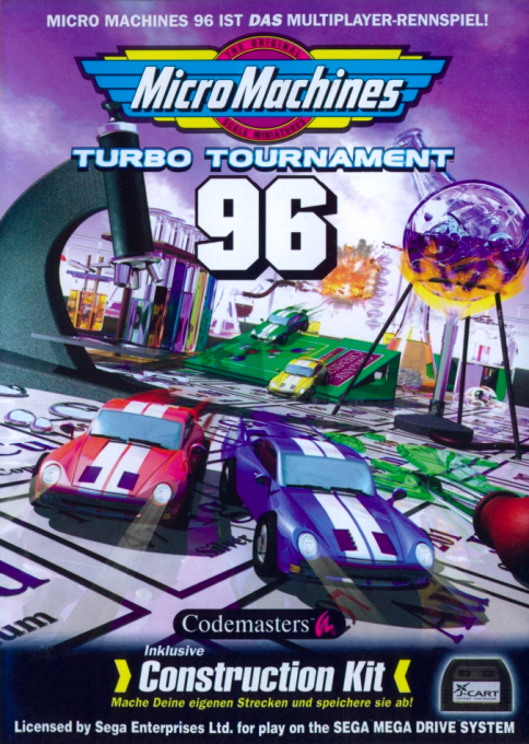 Micro Machines - Turbo Tournament '96 — box-2D (DE)