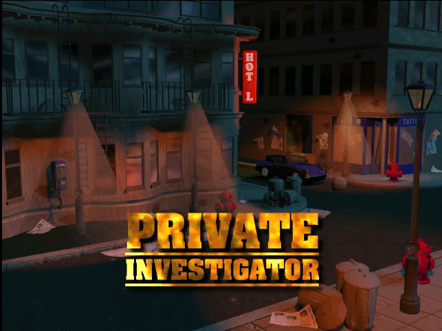 Private Investigator box art