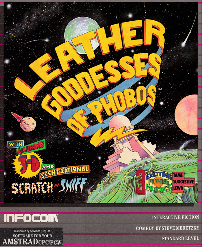 Leather Goddesses Of Phobos box art