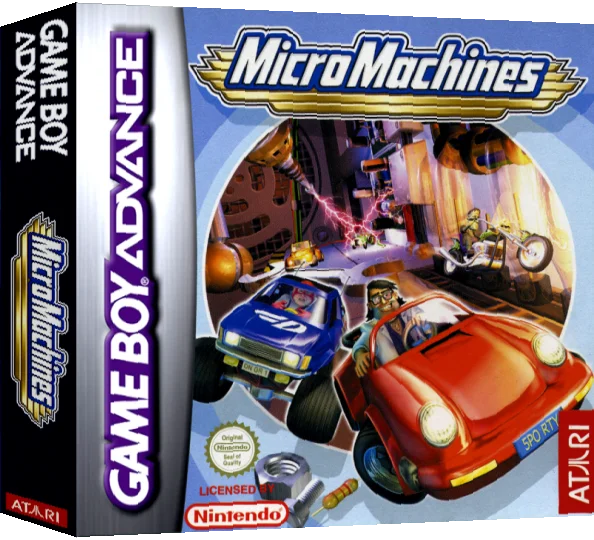 Micro Machines — box-3D (EU)