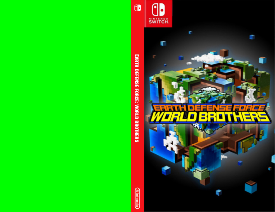 Earth Defense Force: World Brothers — box-texture (WOR)