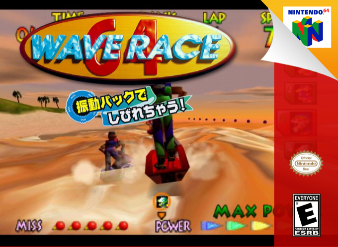Wave Race 64 - Shindou Edition — box-2D (SS)