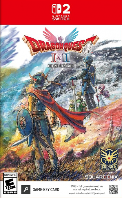 Dragon Quest I & II HD-2D Remake box art