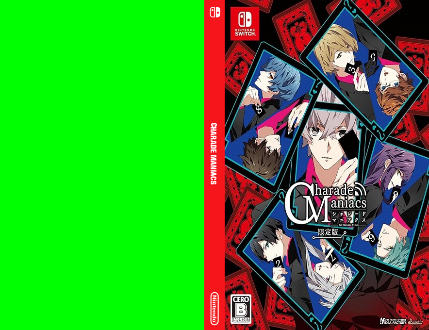 Charade Maniacs — box-texture (JP)