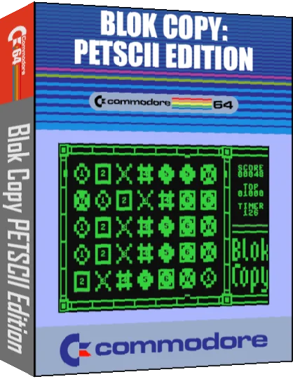 Blok Copy : PETSCII Edition — box-3D (CUS)