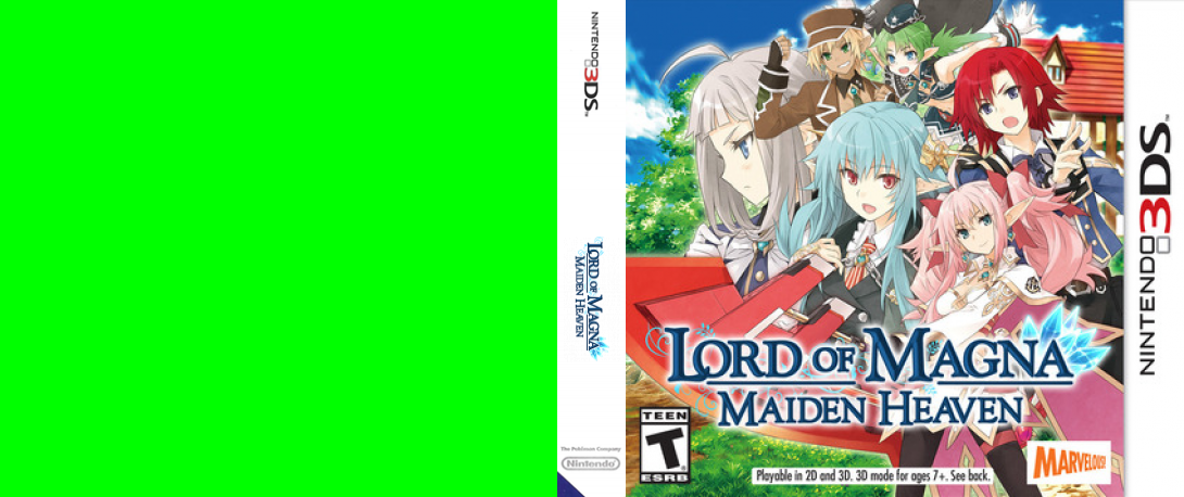 Lord of Magna: Maiden Heaven — box-texture (US)