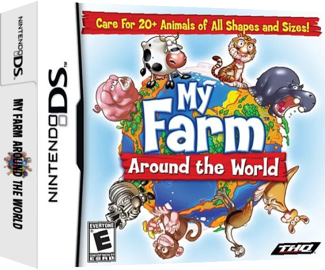 My Farm Around the World — box-3D (US)