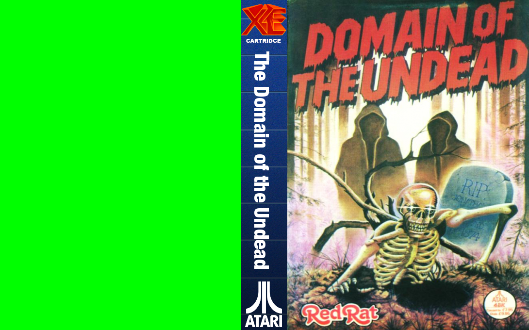Domain Of The Undead, The — box-texture (WOR)