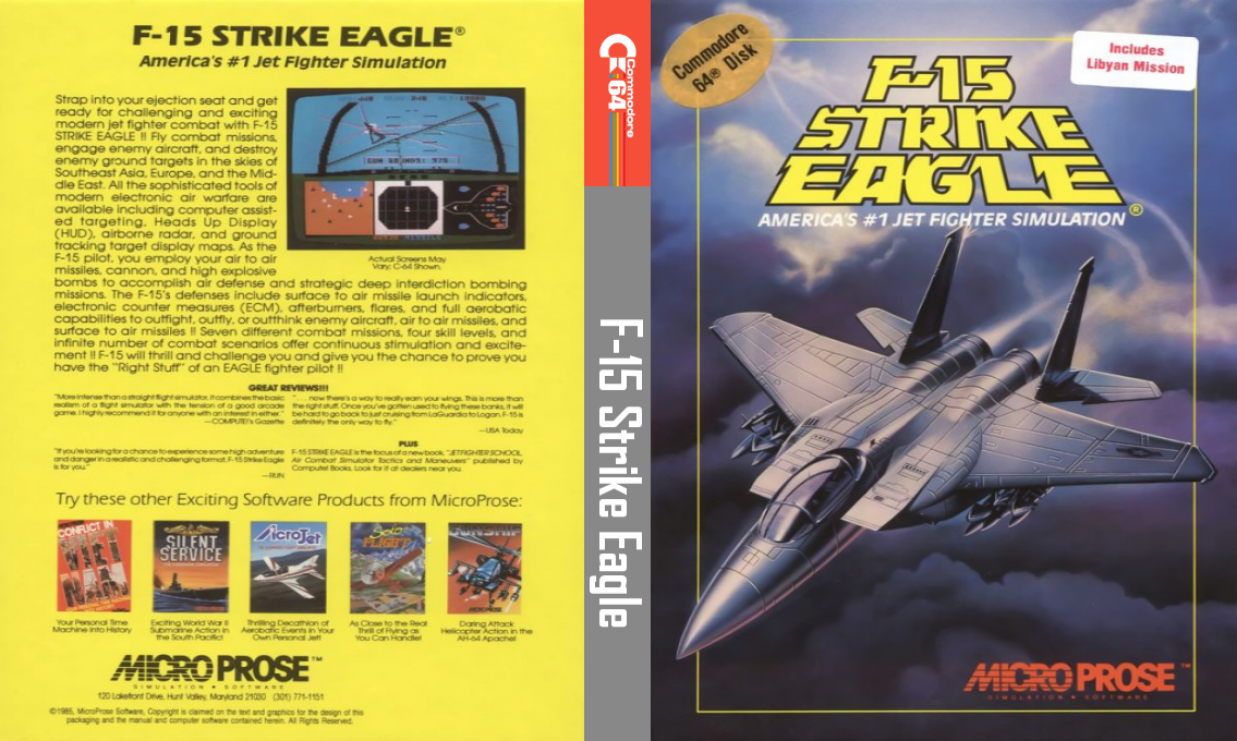 F-15 Strike Eagle — box-texture (US)