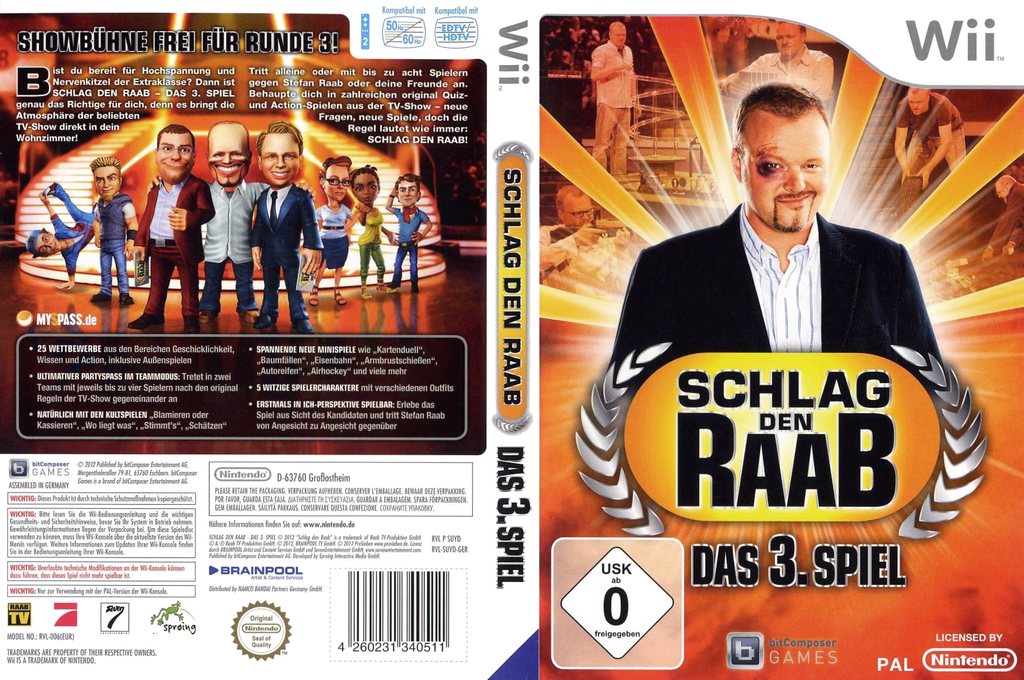 Schlag den Raab - Das 3. Spiel — box-texture (DE)