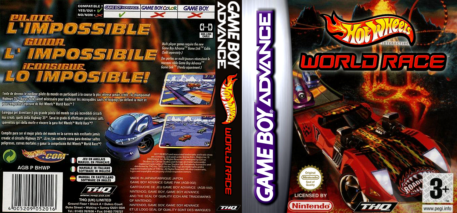 Hot Wheels - World Race — box-texture (EU)