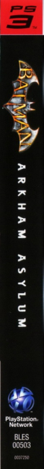 Batman - Arkham Asylum — box-2D-side (FR)