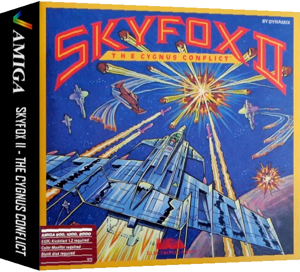Skyfox II - The Cygnus Conflict — box-3D (US)
