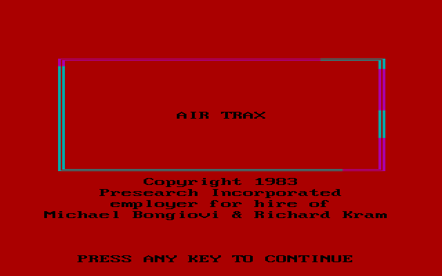 Air Trax box art