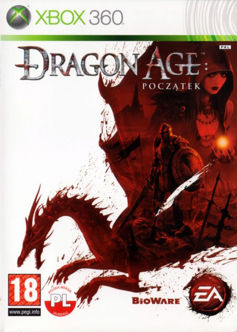 Dragon Age - Origins — box-2D (PL)
