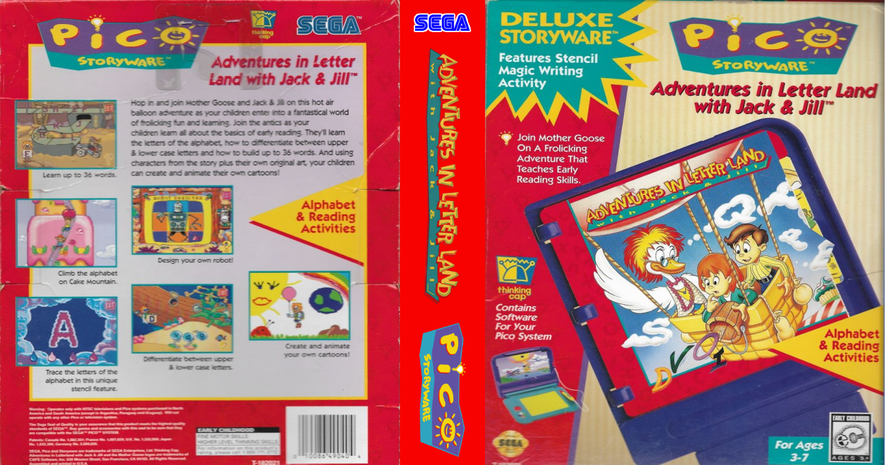 Adventures in Letter Land with Jack And Jill — box-texture (US)