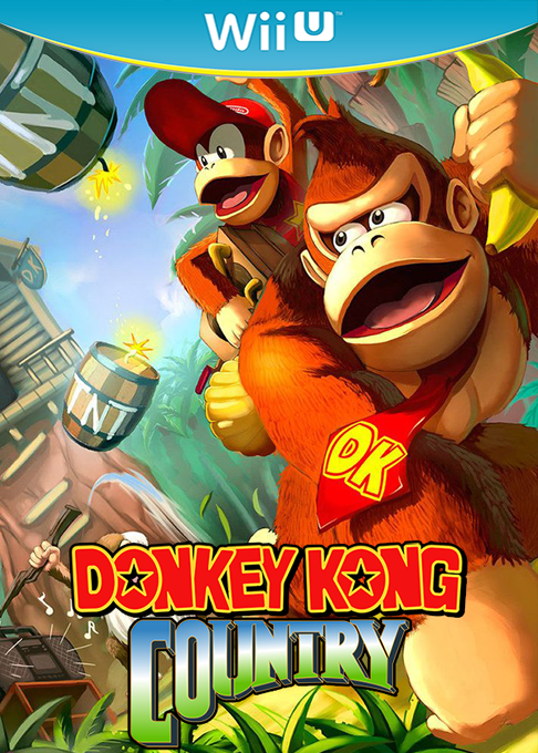 Donkey Kong Country box art
