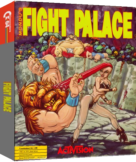 Mondu's Fight Palace — box-3D (US)