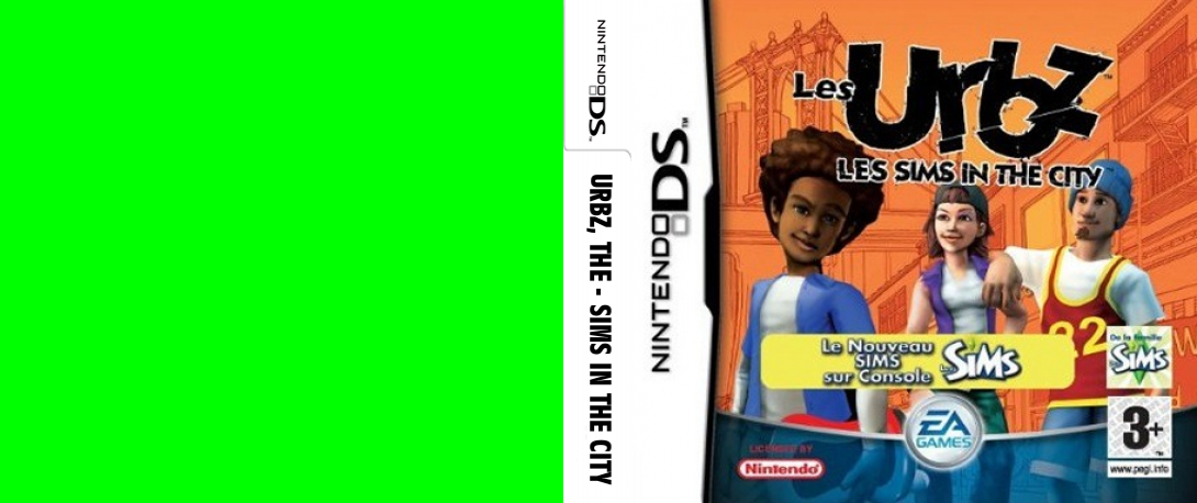 Urbz, The - Sims in the City — box-texture (FR)