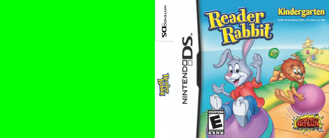 Reader Rabbit - Kindergarten — box-texture (US)