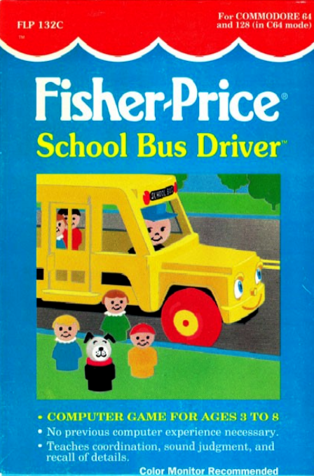 School Bus Driver box art