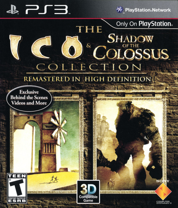 Classics Hd - Ico And Shadow Of The Colossus box art
