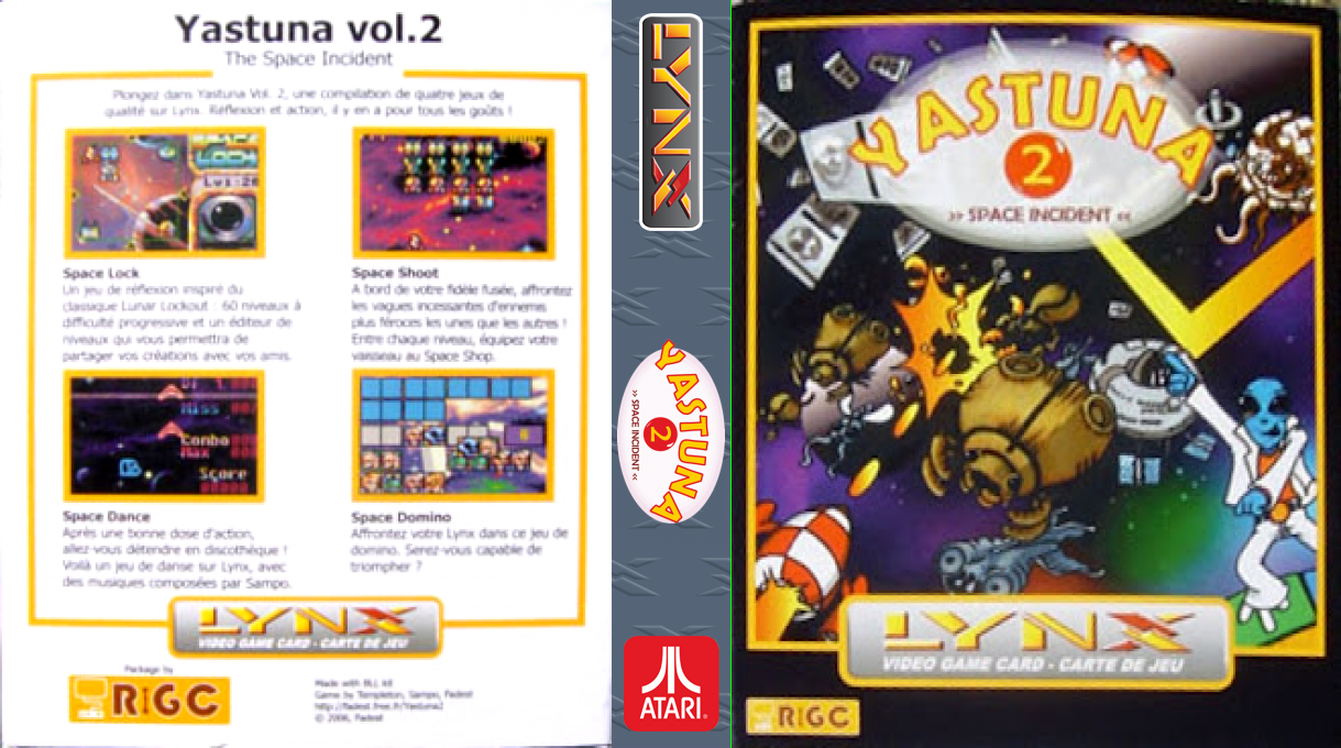 Yastuna Volume 2 - The Space Incident — box-texture (WOR)