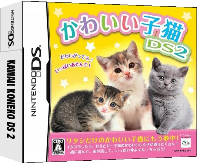 Kawaii Koneko DS 2 — box-3D (JP)