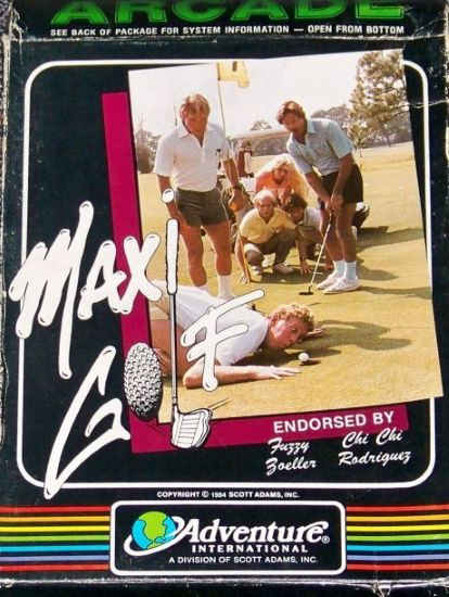 Maxi Golf box art