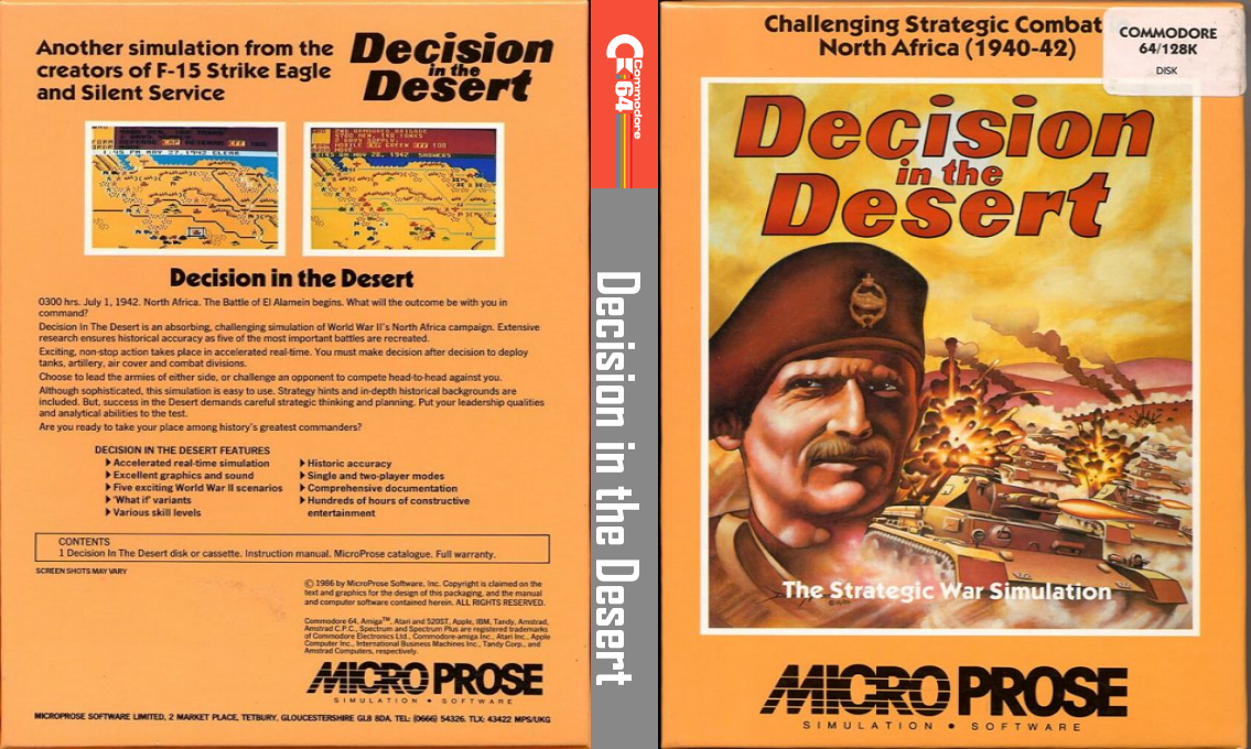 Decision In The Desert — box-texture (EU)