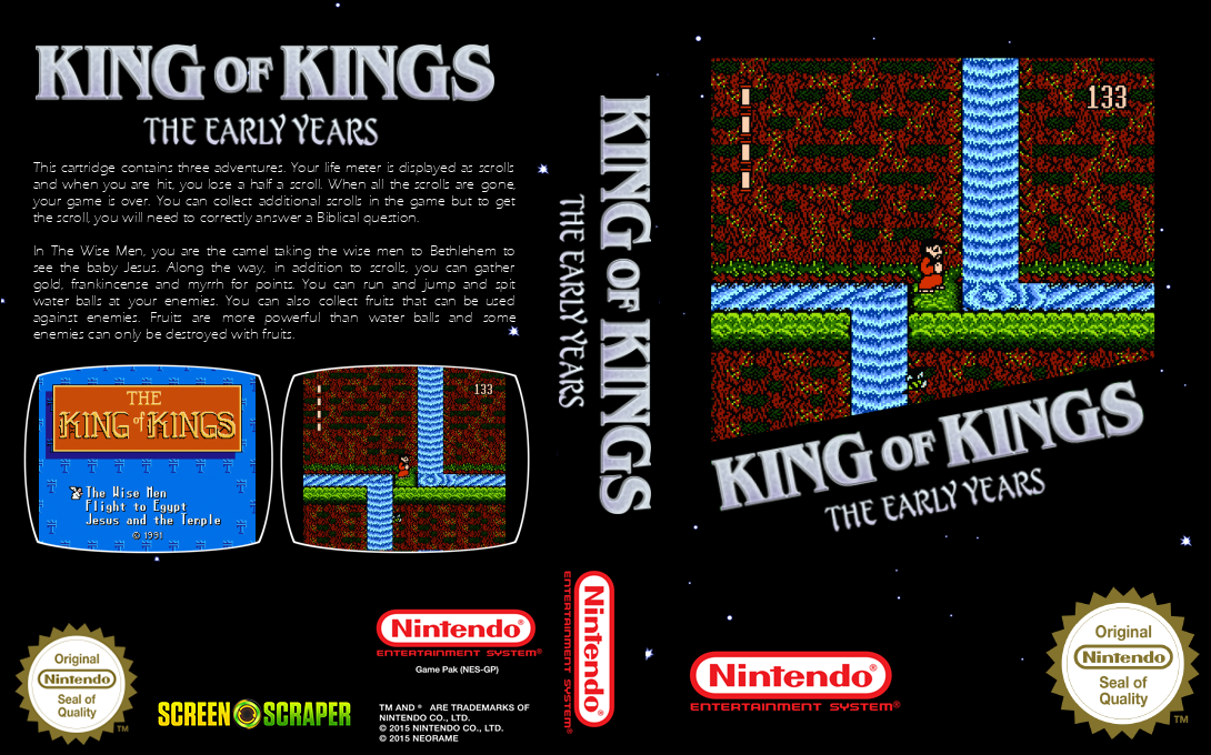 King Of Kings - The Early Years — box-texture (SS)