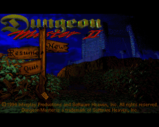 Dungeon Master II - The Legend of Skullkeep — sstitle (EU)