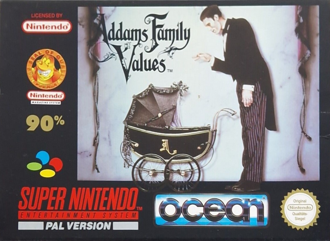 Addams Family Values — box-2D (DE)