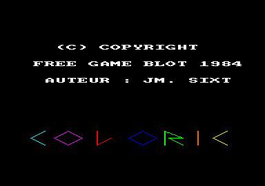 Coloric — sstitle (FR)