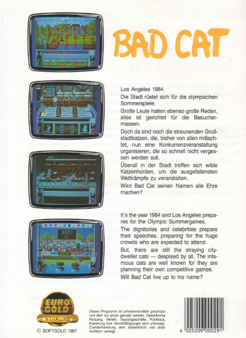 Bad Cat — box-2D-back (EU)