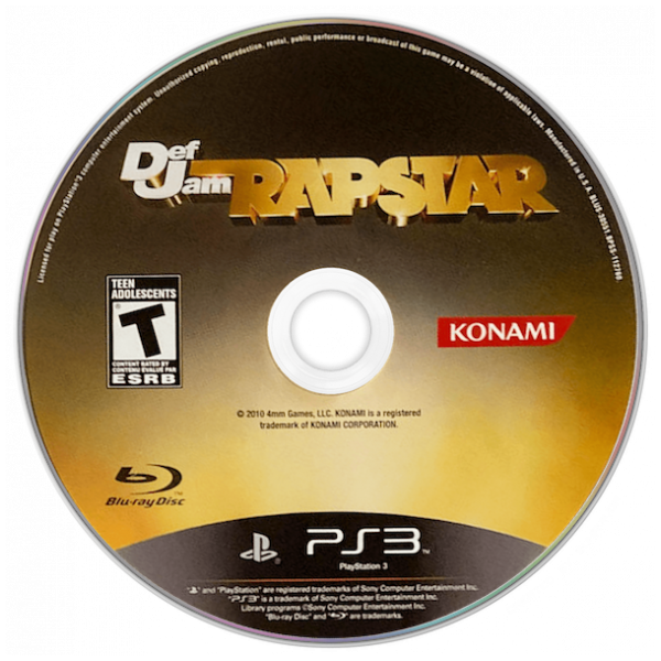 Def Jam - Rapstar — support-2D (US)