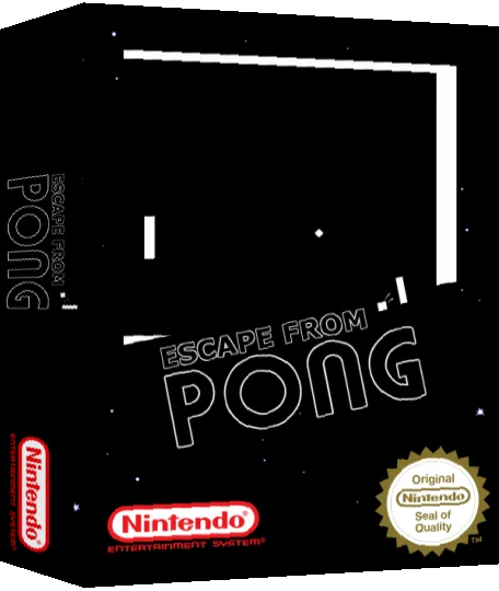 Escape From Pong — box-3D (SS)