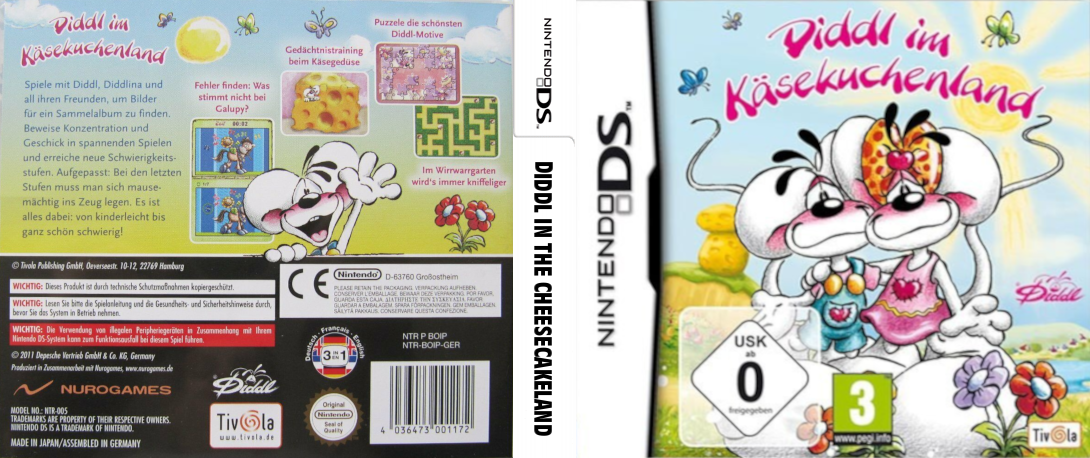 Diddl in the Cheesecakeland - Diddl en Diddland — box-texture (DE)
