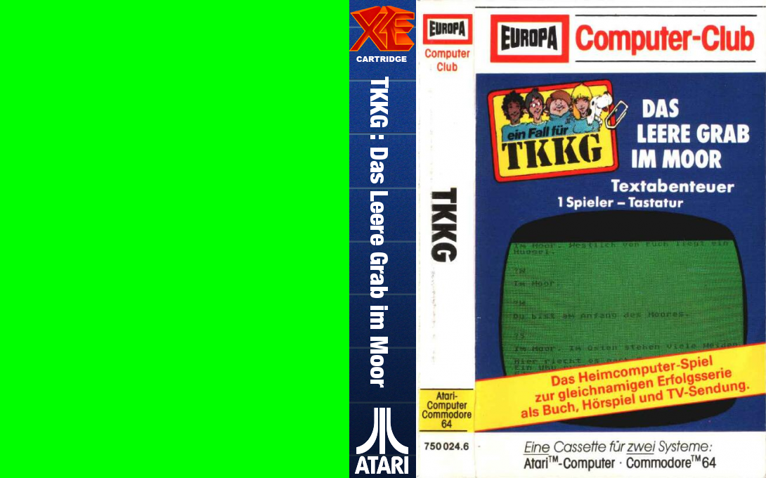 Tkkg - Das Leere Grab Im Moor — box-texture (WOR)