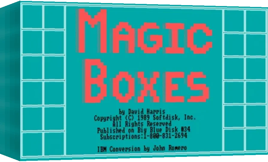 Magic Boxes — box-3D (WOR)