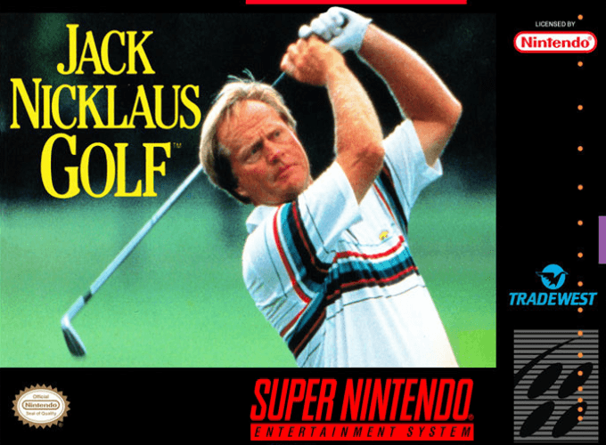 Jack Nicklaus Golf box art