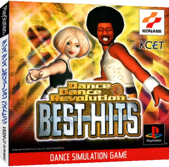 Dance Dance Revolution - Best Hits — box-3D (JP)