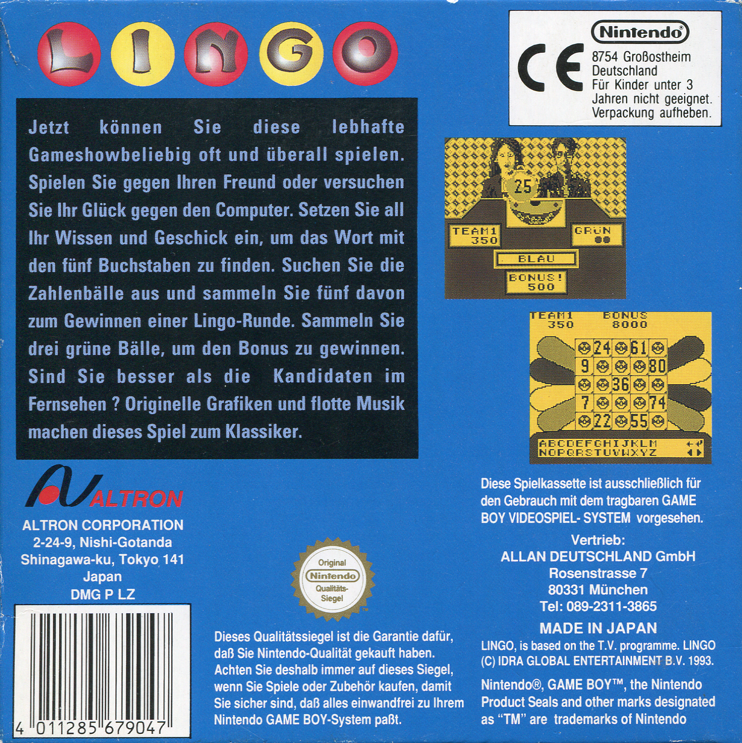 Lingo — box-2D-back (EU)