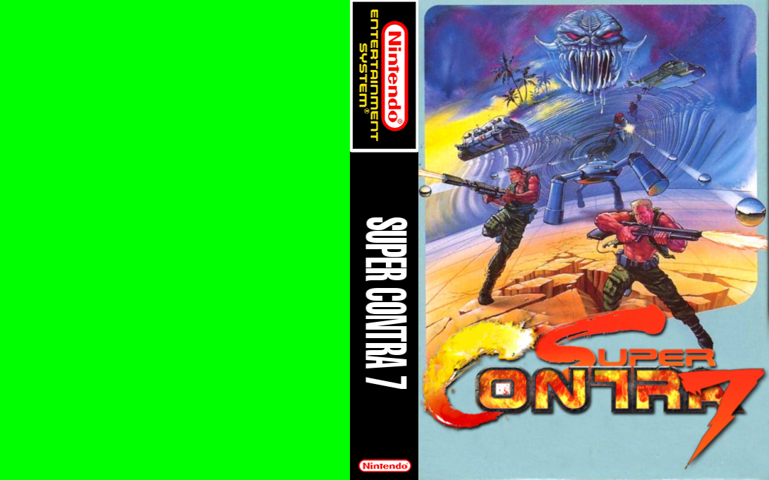 Super Contra 7 — box-texture (JP)