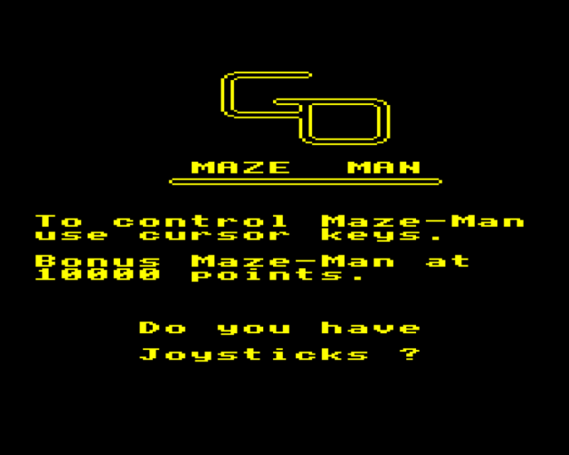 Maze Man — sstitle (EU)