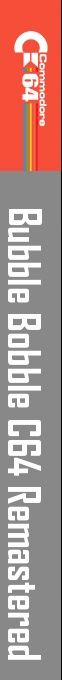 Bubble Bobble C64 Remastered — box-2D-side (CUS)